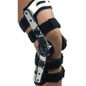 Knee Range-of-Motion Brace