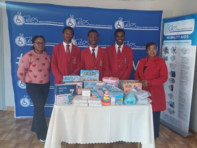 St George’s College Students Give Back to St Giles Through Generous Donation